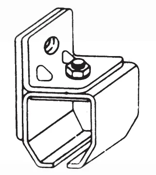Enkel Veggbrakett 400 kg