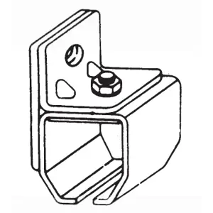 Enkel Veggbrakett 400 kg