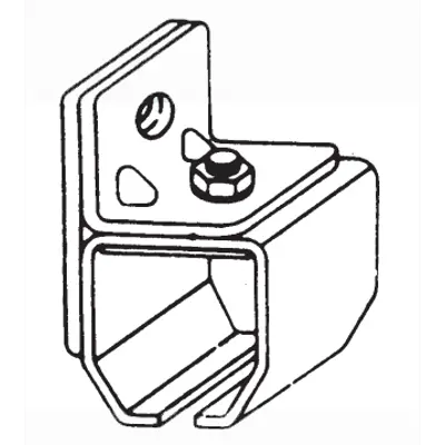 Enkel Veggbrakett 400 kg