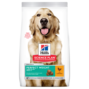 Hundefôr Perfect Weight Large Adult Kyllling 12 kg