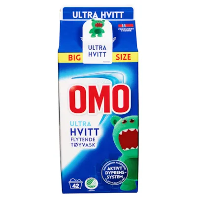 Tøyvask flytende Omo hvitt 1,5 L