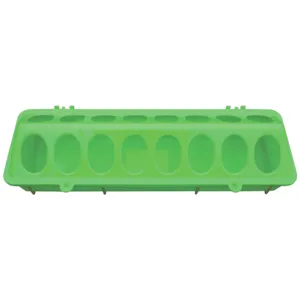 Fôrtrau for kylling 10x30 cm