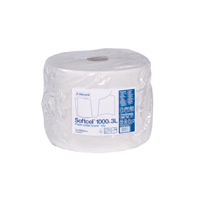 Tørkepapir Softcel 100R 1 rull