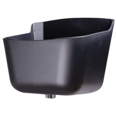 Fôrkrybbe svart 15 L