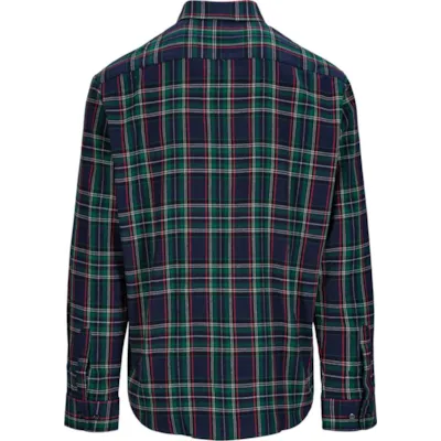 Flanellskjorte kongeblå, bilde 2