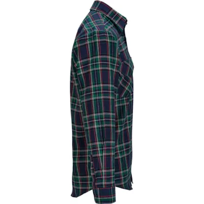 Flanellskjorte kongeblå, bilde 3