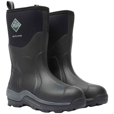 Støvel Neopren Artic Grip Mid svart, bilde 2