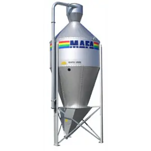 Unik Small Aluzink stålsilo