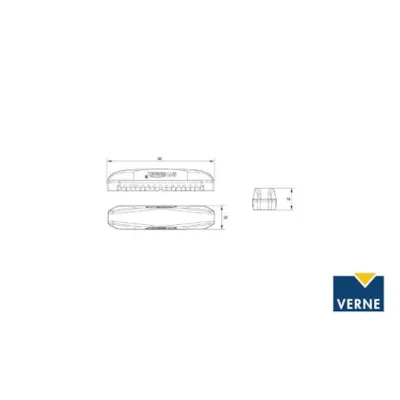 Varsellys LED orange, bilde 3