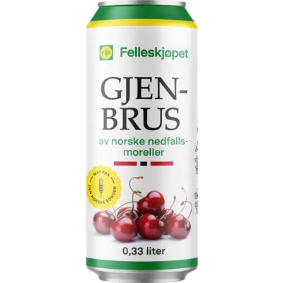 Gjenbrus 0,33 L