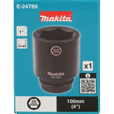Kraftpipe lang Impact Black 50 mm 1", bilde 2