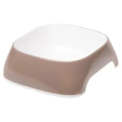 Mat og vannskål beige