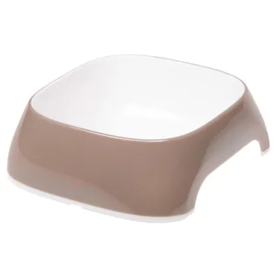 Mat og vannskål beige