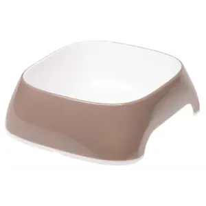 Mat og vannskål beige