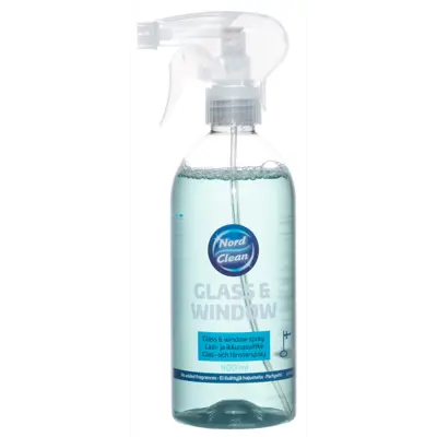 Glass og vindusspray 500 ml