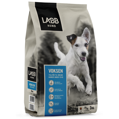 Hundefôr Voksen små hunder 3 kg
