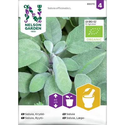 Frø salvie økologisk
