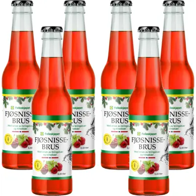 Fjøsnissebrus 0,33 L 6 stk