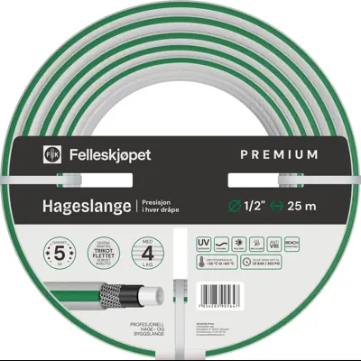 Hageslange 1/2" 25 m