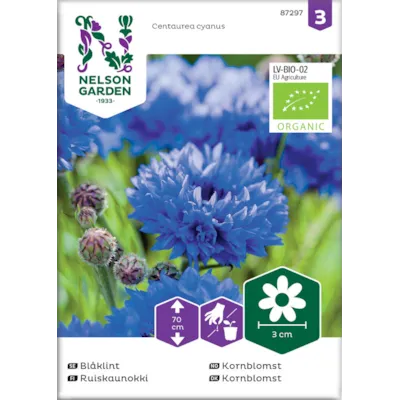 Frø kornblomst økologisk