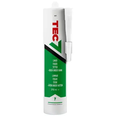 Universallim hvit 310 ml