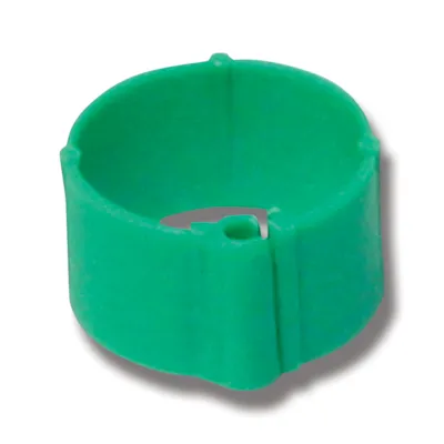 Willab fotringer til høns 25 stk grønn