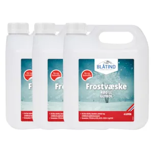 Frostvæske Rød LL 4 L