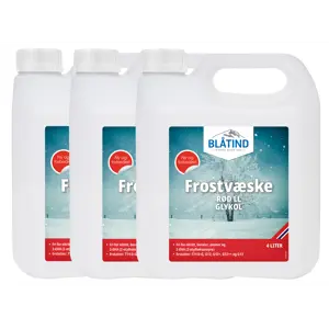 Frostvæske Rød LL 4 L