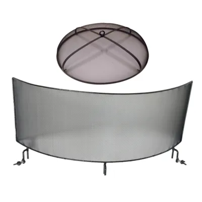 Gnistfanger sett til bålpanne