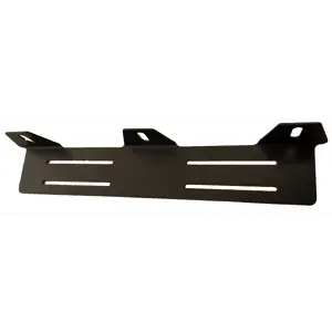 Skiltplate med brakett for 3 stk 9" ekstralys