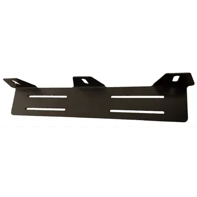 Skiltplate med brakett for 3 stk 9" ekstralys