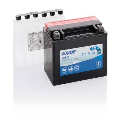 MC batteri AGM ETX14L-BS