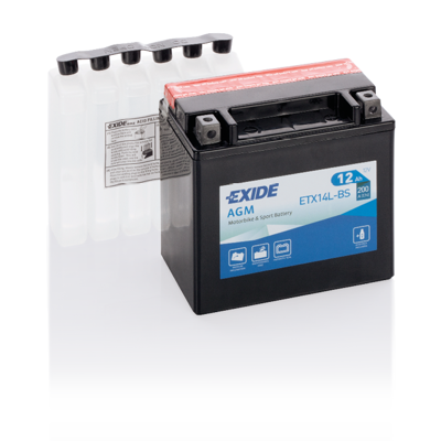MC batteri AGM ETX14L-BS