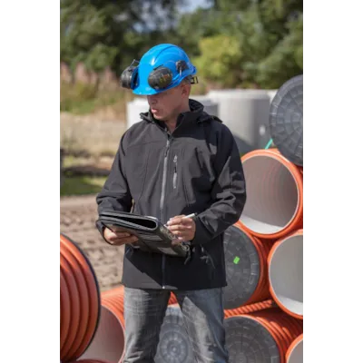 Softshell jakke Fox200 svart, bilde 5