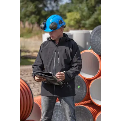 Softshell jakke Fox200 svart, bilde 5