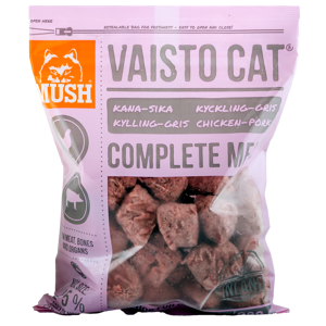 Kattemat Vaisto kylling-gris frosset 800 g