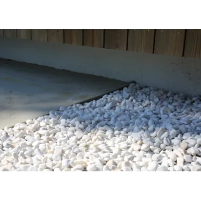 Dekorstein hvit rund 20 kg, bilde 2