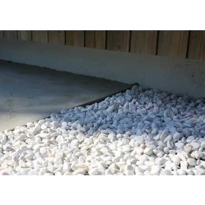 Dekorstein hvit rund 20 kg, bilde 2