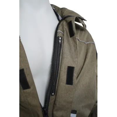 Varmedress olivengrønn/svart, bilde 4