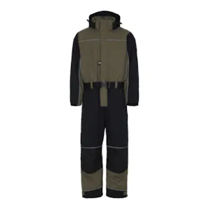 Varmedress olivengrønn/svart