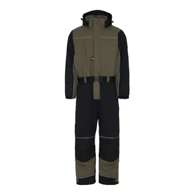 Varmedress olivengrønn/svart