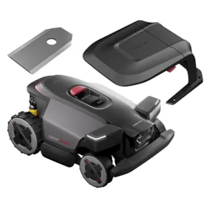 Robotgressklipper RockMow Z130 med garasje og knivsett
