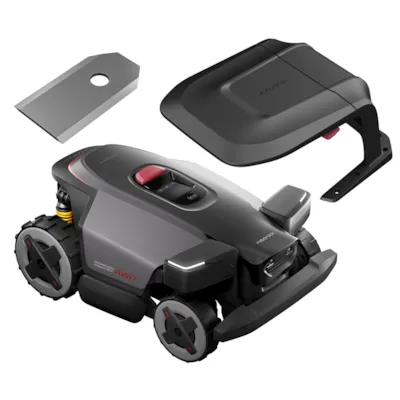 Robotgressklipper RockMow Z130 med garasje og knivsett