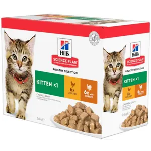 Våtfôr Multipack kylling og kalkun 12x85 g