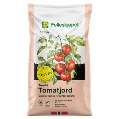 Torvfri Tomatjord 15 L