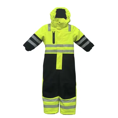 Vinterkjeledress Hivis barn gul