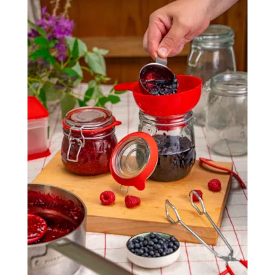 Syltetøyglass med vippelokk 1 L, bilde 3