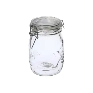 Syltetøyglass med vippelokk 1 L