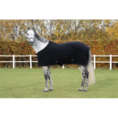 Fleecedekken svart
