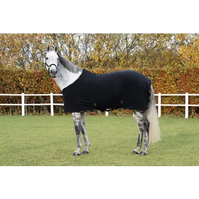 Fleecedekken svart